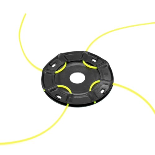 Iron Strimmer Head with Four Lines Compatible with Lawn and Garden Tool Accessories