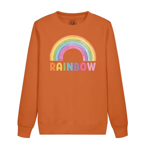 Sweatshirt enfant rainbow aquarelle une idée cadeau anniversaire idéale