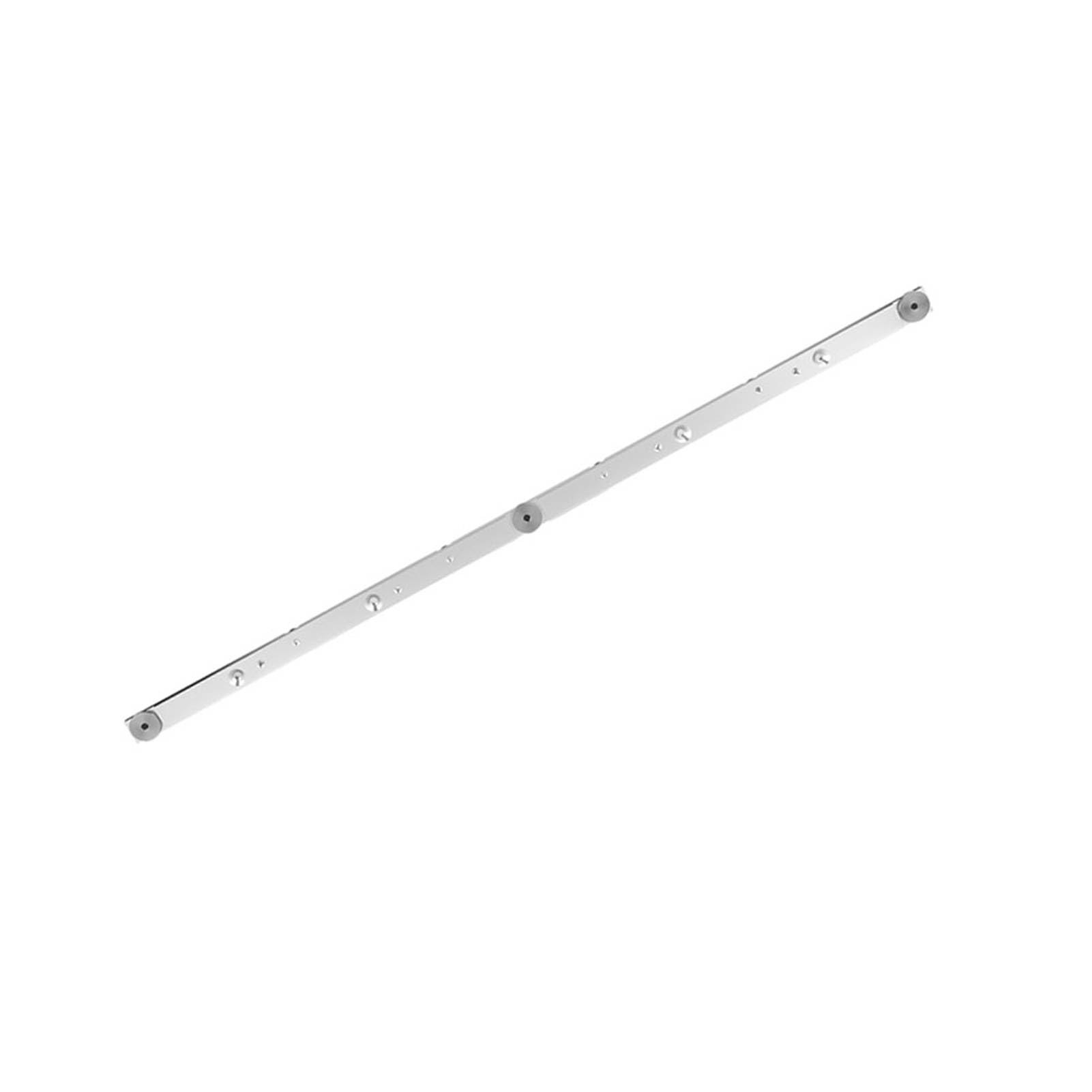 Alomejor Sbarra per Troncatrice con Guida Regolabile in Acciaio Inox,