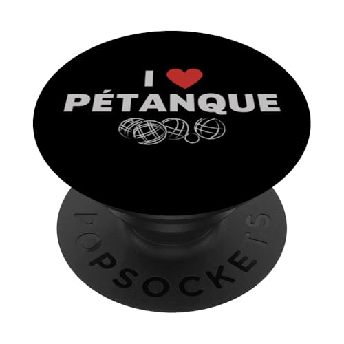 I Love Pétanque – Petanque Bälle Graphic Petanque PopSockets Klebender PopGrip I Love Pétanque – Petanque Bälle Graphic Petanque PopSockets Klebender PopGrip