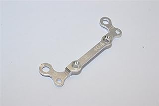 GPM For Kyosho Mini-Z AWD Upgrade Parts Aluminum Rear Knuckle Arm Holder GPM Design (Toe In 0.4mm, Thick 1.0mm) - 1Pc Silver