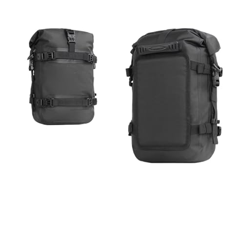 Sacoche arrière de moto 6L étanche avec fixation sur pare-chocs pour outils de réparation