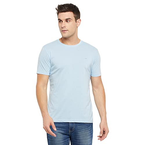 Image of Orewa by OKANE Men's Solid Round Neck Cotton T-Shirt (Pack of 2)