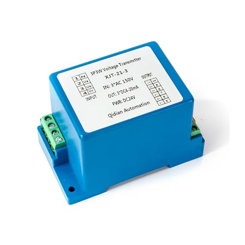 Transmisor de voltaje CA para proteger PLCs contra sobretensiones de hasta 500V 3