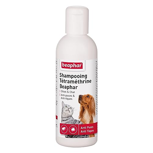 Beaphar Shampoing Anti-puces Anti-tiques Chien et Chat 200ml