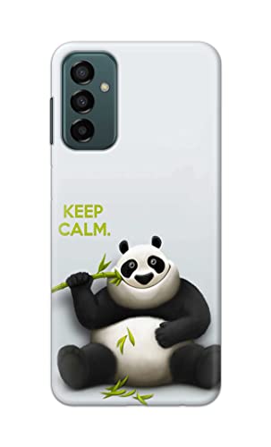 Image of PRINTFIDAA� Printed Hard Back Cover Case for Samsung Galaxy F23 5G | Samsung Galaxy M23 5G Back Cover (Cartoon Panda) -2808