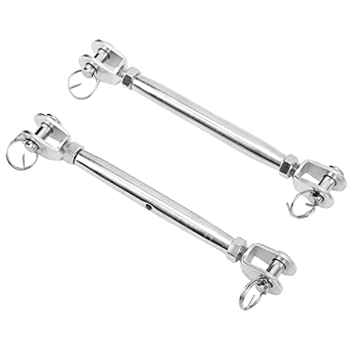 Turnbuckle Quijada de Acero Inoxidable, 2 piezas, para Cable de Alambre miniatura 3