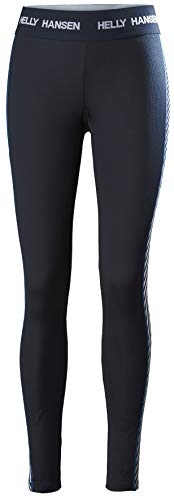 Helly-Hansen Womens Hh LIFA Lightweight Quick Dry Thermal Baselayer Pant Bottom, 597 Navy, Medium