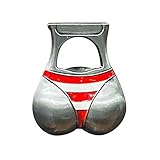 Praktischer Flaschenöffner mit elegantem Design für müheloses Öffnen von Flaschen Dosen ohne Verletzungsrisiko (B, One Size)