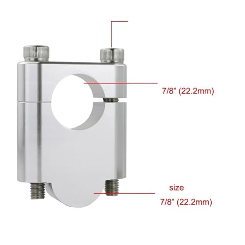 Elevador de manillar para moto GSF600 contra el dolor de espalda al conducir 3