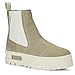 PUMA Womens Mayze Suede Round Toe Chelsea Casual Boots Ankle - Beige - Size 8.5 M