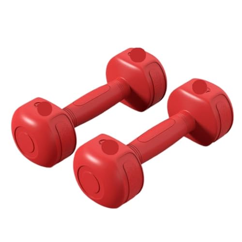 WLFKL Mancuerna Mancuernas For Hombres, Equipo Deportivo For Hombres Y Mujeres, Un Par De Brazos Adelgazantes, Equipo De Fitness For Yoga Sostener Objetos Pesados(Red,2kg)