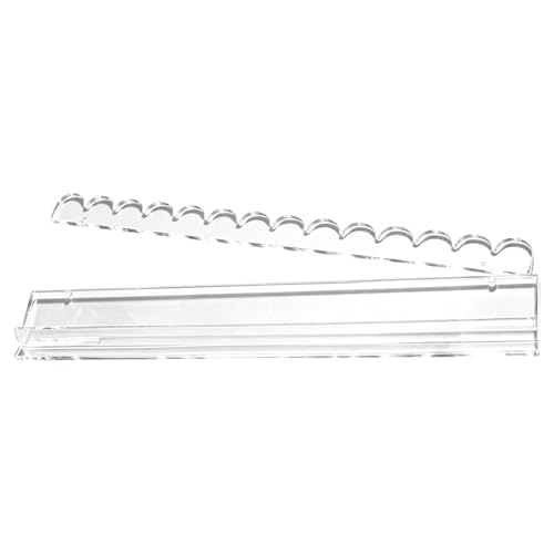 Mahjong Rack - Organizador portátil y ligero para azulejos, estantes Mahjong con empujadores | Soportes de soporte transparentes, bandeja magnética acrílica de empujador, alfombrillas de silicona