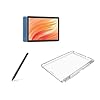 Tablet Bundle: Includes Amazon Fire HD 10 tablet, 10.1″ (2023 Release) | 32 GB | Ocean & Made for Amazon Clear Case & Stylus Pen