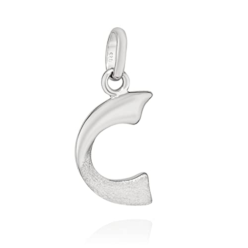 Pendentif C lettre 925 argent anti-ternissement amulette alphabet NKlaus
