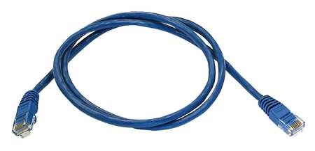 Cable Ethernet Cat 5e Azul 0.91 m miniatura 1