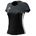 Produktbild adidas Damen T16 CC Tee W T-Shirt, Black/DGH Solid Grey, XS