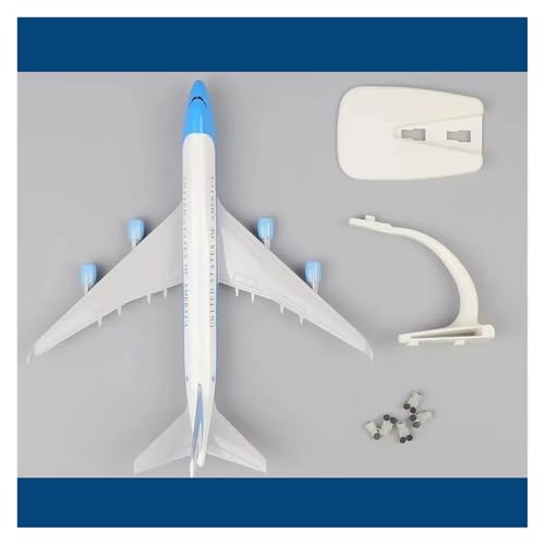 Avión de metal Air Force One Boeing B747 de 20 cm ideal para decorar despachos 2
