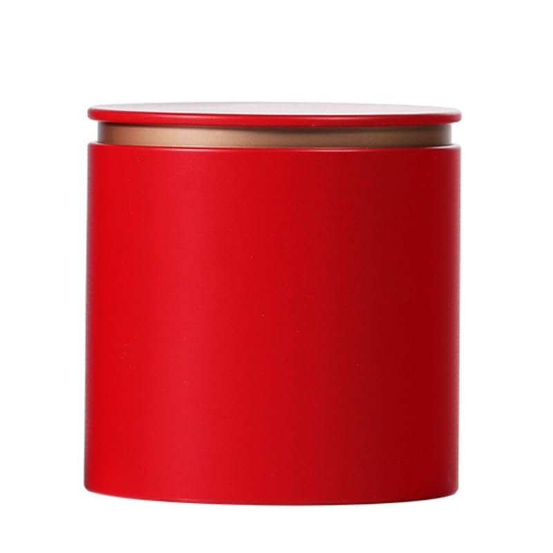 Almacenamiento para café, dulces, recipiente suelto, recipiente de hojalata, hierbas, tarro de metal, bidón de té, soporte para caramelos, fiesta, regalo, hierbas, té, café, pequeño