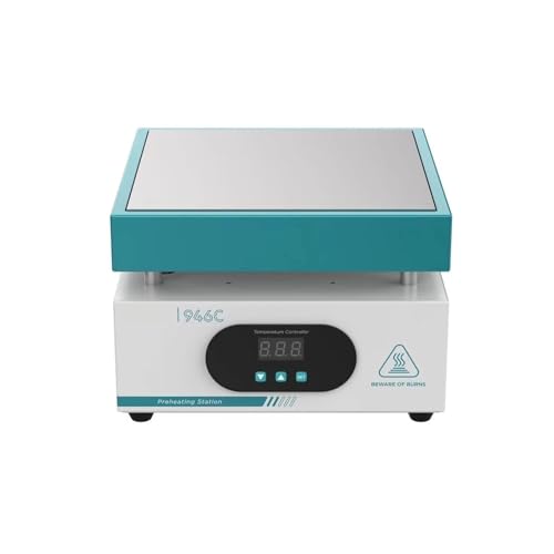 Estación de precalentamiento, Estación de precalentamiento placas electrónicas for PCB SMD BGA, termostato digital, plataforma calefactoras