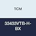 TCM 33433VTB-H-BX FKM/Carbon Steel Oil Seal, TB-H Type, 3.375" x 4.376" x 0.375"