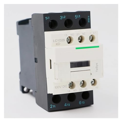 Contacteur LC1D25KD triphasé 25A avec bobine 100V CC à commutation rapide