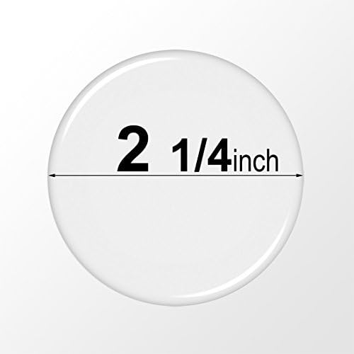 15 Pcs. Dia: 2.25 inch - (57.1mm) Clear Round Epoxy Stickers