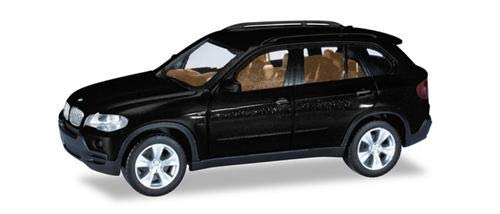 BMW X5 Herpa 033695-004 maquette de voiture noire pour diorama urbain