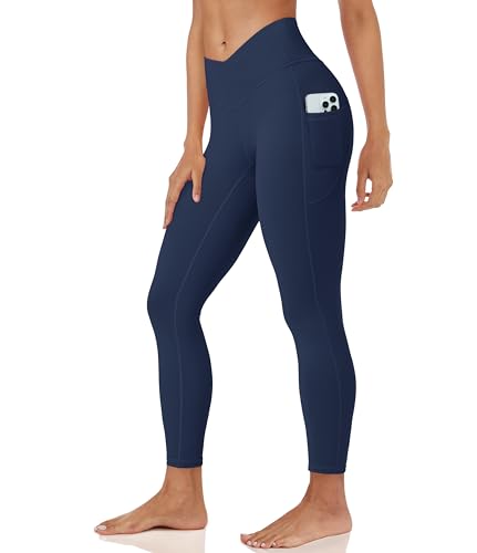 MAGCOMSEN-Womens-V-Leggings-with-3-Pockets-Tummy-Control-Yoga-Pants-Hight-Waisted-Gym-Workout-Leggings-for-Spring-Autumn