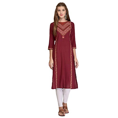 Image of Rapsodia Women's Cotton Regular Kurta