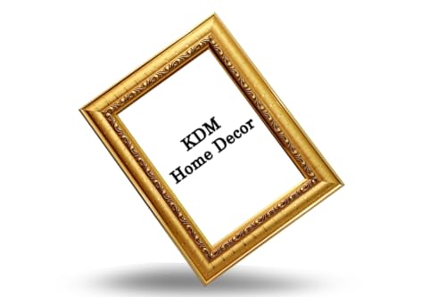 Image of Wall Hanging decoration Photo Frame Extra Large A3 Size | Big OverSize set of 2 Picture Frames Bedroom, Home & Office | Golden color | | 12x18 inch (30x46 cms)