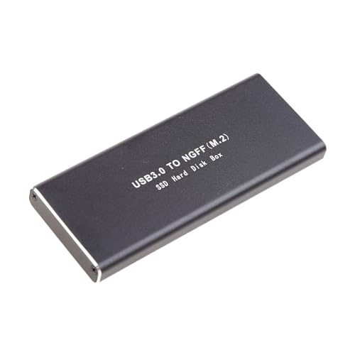 Caja externa de aluminio para SSD M.2 con USB 3.0 miniatura 4