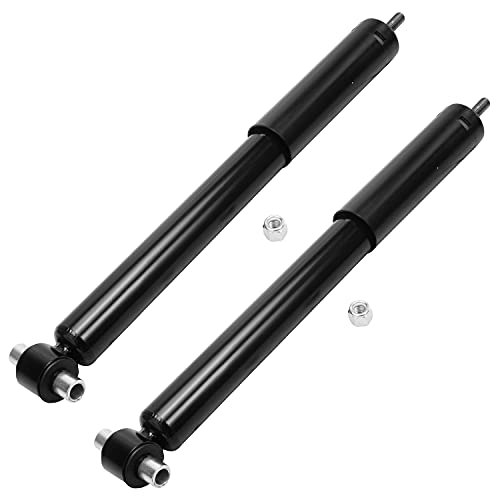 Image of Detroit Axle - Rear Shock Absorbers for FWD Volvo S60 S80 V70 [w /o Nivomat Self Leveling Suspension] Complete 2 Rear Shock Absorbers Assembly Replacement