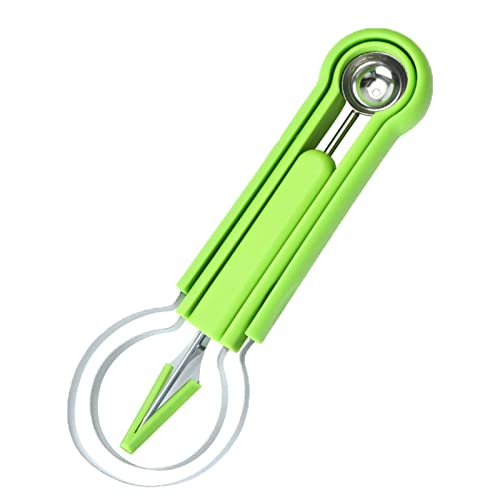 colher bola frutas - 4 em 1 colher frutas aço inoxidável e baller | Cortador removedor sementes colh