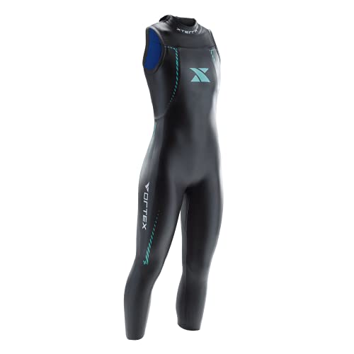 Xterra Wetsuits Women's Vortex Sleeveless Wetsuit, Black, Medium