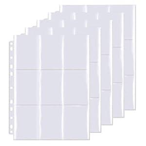 Funmo hoezen, 360 hoezen voor kaarten, albumverzameling, 20 pagina’s,