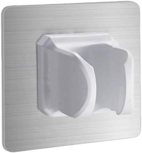 Attach Shower Bracket Without Drilling Fixed Base Adjustable Swivel Showerhead with for Bathroom