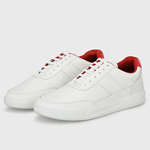 Image of Centrino Canvas Shoes for Men Sneakers | Casual Shoes for Man Stylish | Lightweight Lace-Up Design with Cushioned Insole | Breathable Comfortable Walking Shoes | Anti-Skid Sole | Mens Sneaker Shoes (3211)