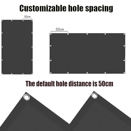 Voile d'ombrage robuste tissu résistant et imperméable 2.5x3m - 5