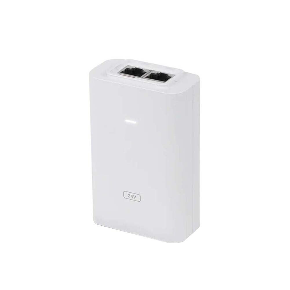 Ubiquiti POE-24-24W-G-WH Injecteur Power over Ethernet Sortie 24 V CC Montage mural Blanc