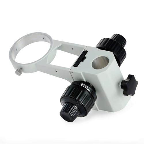 Image of AmScope - Focusing Block with Coarse and Fine Focus, 76mm Collar, 32mm Tube Mount for Stereo and Other Microscopes (76mm Mount) - FR-A6