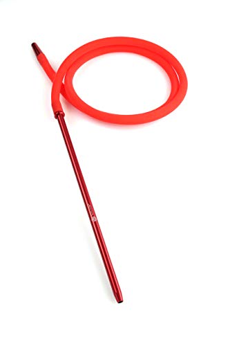 Mata Leon Zaragossa BM Shisha im Komplettset mit Molassefänger, Aluminium, Rot – Bild 4