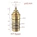 Brass Thermostatic Cartridge Replacement for Shower Mixer Valve Repair Kit, All Copper Valve Core with Precise Control 20-48°C, Compatible with Built-in Thermostats