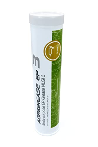 AGRIGREASE EP 3 Multi-Purpose EP Grease Tube NLGI 3 Agricultural Waterproof Lubricant for Metal Surfaces
