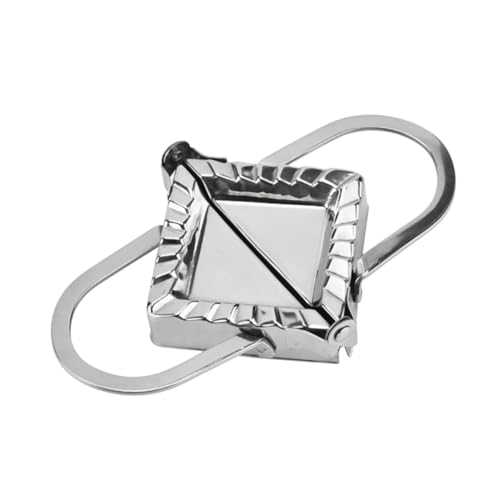 Unomor Stainless Steel Dumpling Maker Tool Press Mold for Gyoza Ravioli Empanadas Easy to Crimped Design for Seals for Home Kitchen Use