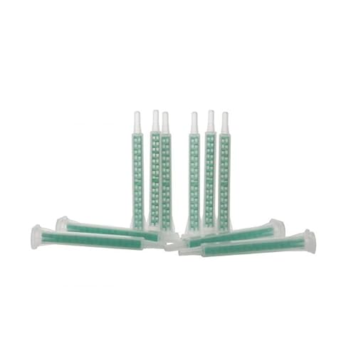 2 PART MIXING NOZZLES FOR 50ML CARTRIDGES, 1:1 RATIO, 100 NOZZLES