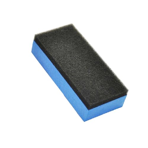 Microfibre Pad - Microfibre Detail - Applicator Pad | Hand Polishing Sponge | For Cleaning Your Vehicle, Ideal for Polishing and Waxing Painted Surfaces, Distributes Thick Microphones