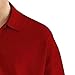 Mens Fashion Henley Shirts Casual Long Sleeve Button Cotton T-Shirt Lightweight Business Polos Sweater Tops (Large,Red)