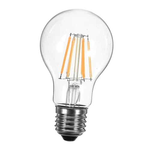 VILLCASE Bombilla LED Vintage Retro Luz Cálida de Vidrio Decorativa para Lámparas Accesorio Fácil Instalación Acogedor