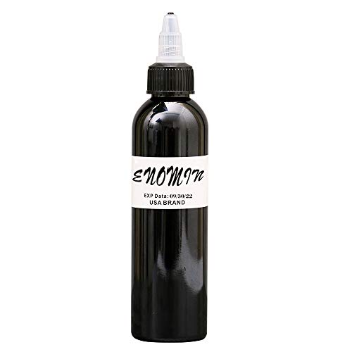 ENOMIN Black Tattoo Ink Set Purpose Pigment (120ml)